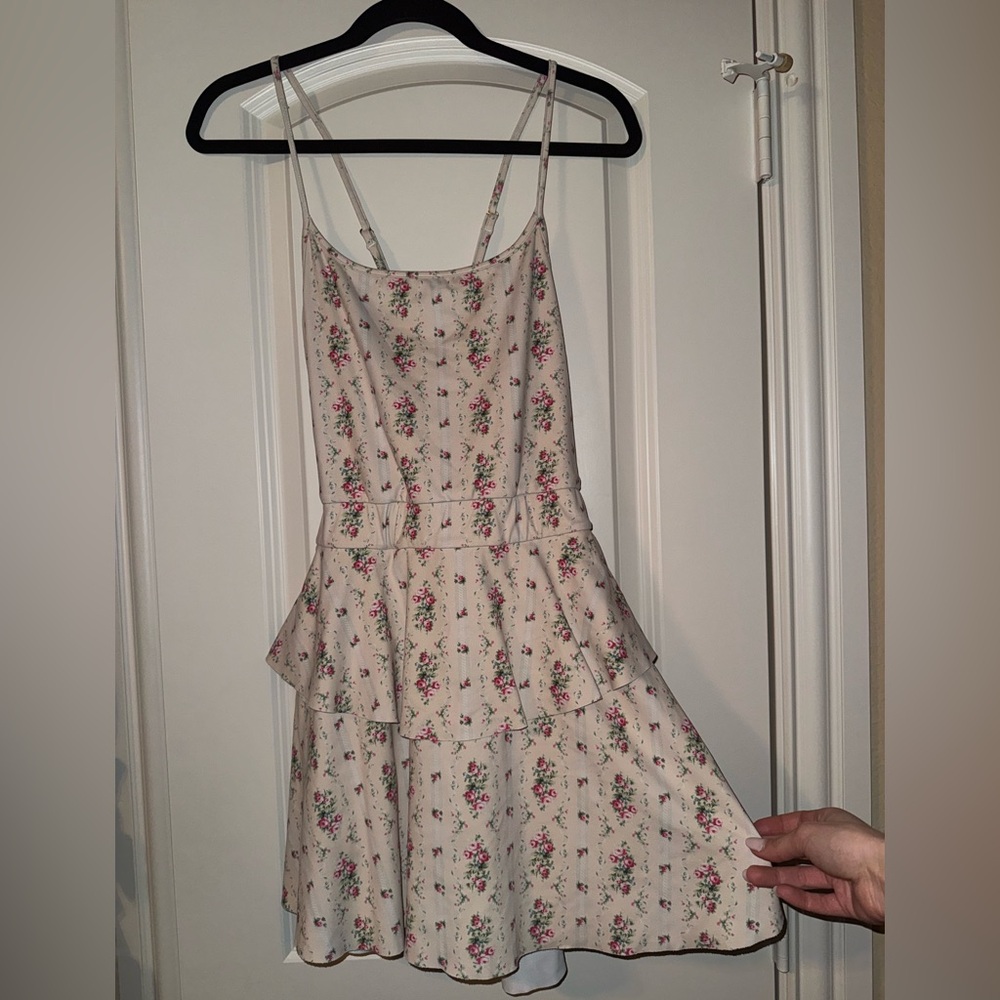 Love Shack Fancy Floral White Dress - Picture 3 of 9